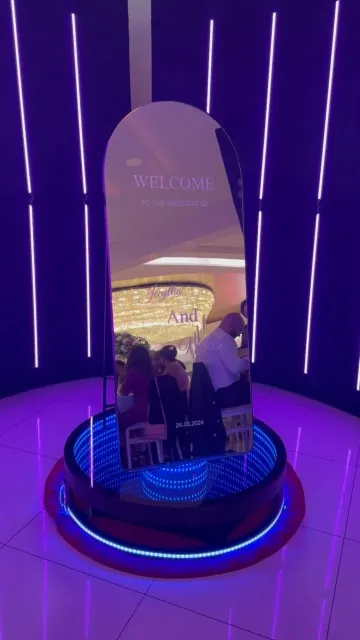 Une entrée dans le Vogue Booth, aperçu d'un reportage réel MySelfieBooth