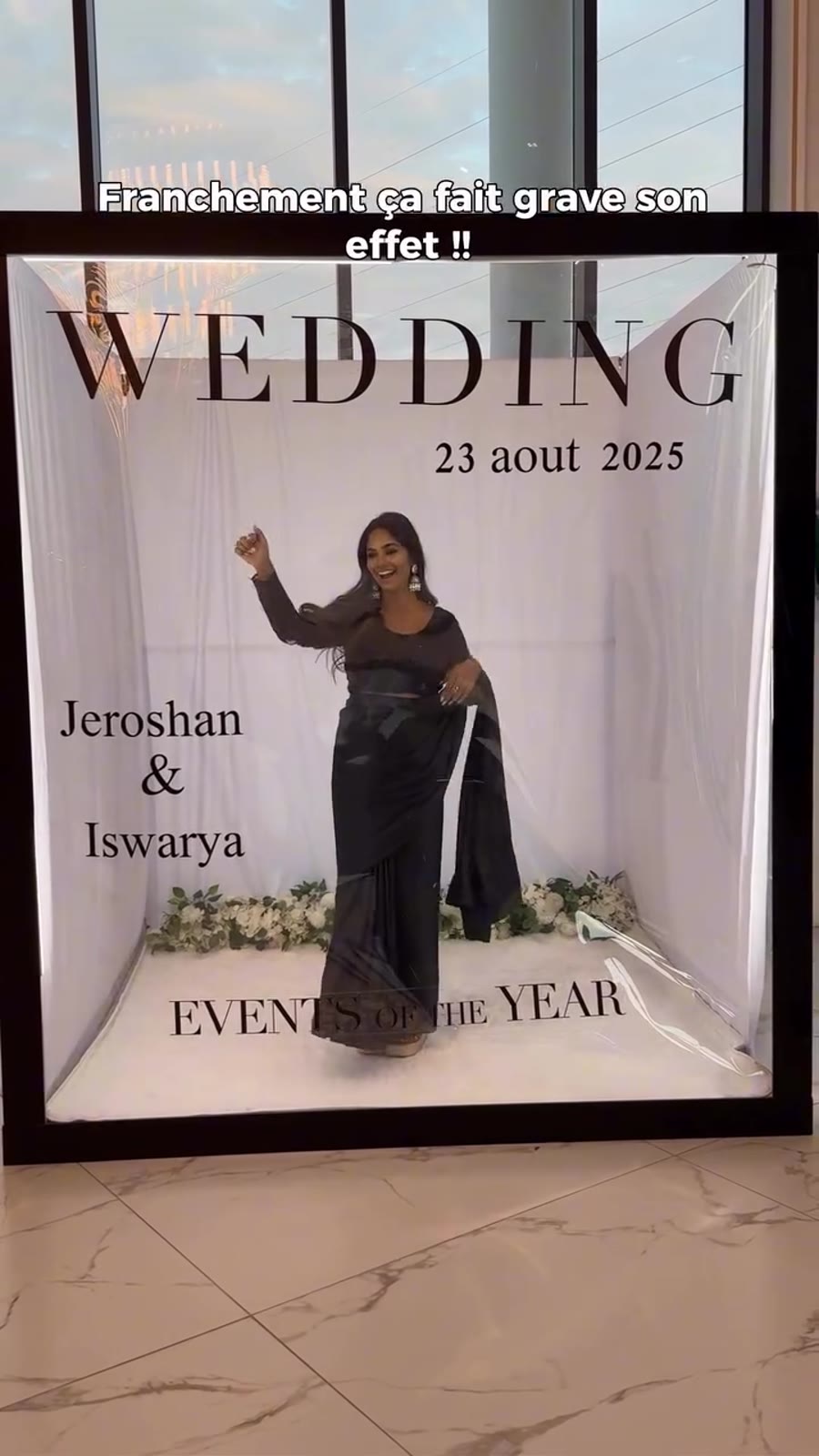 Photo extraite d’une prestation réelle MySelfieBooth : machines, invités et coulisses