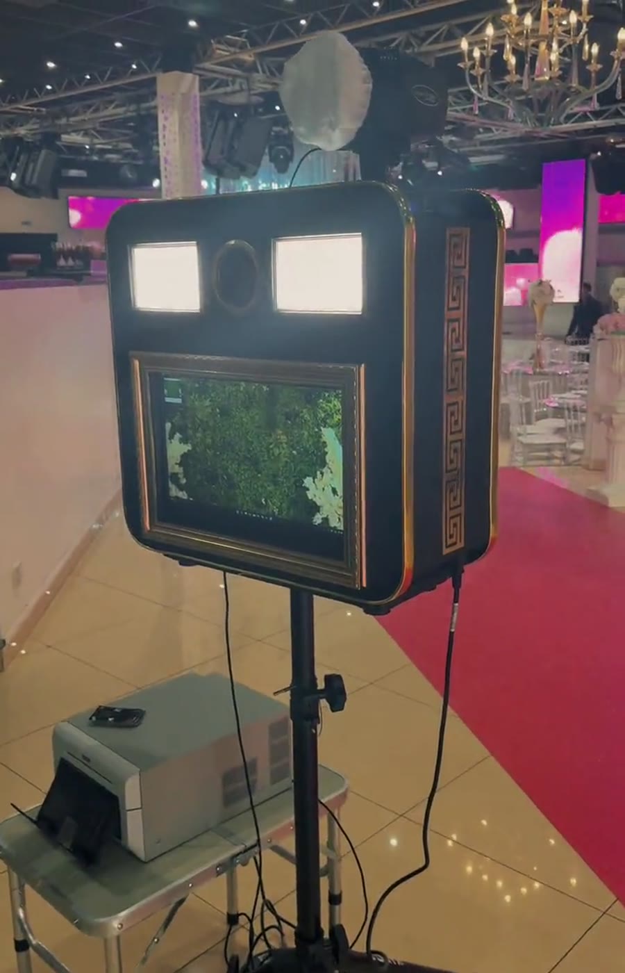 Photo extraite d’une prestation réelle MySelfieBooth : machines, invités et coulisses