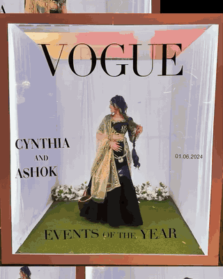 Dans les coulisses du Vogue Booth, prestation réelle MySelfieBooth